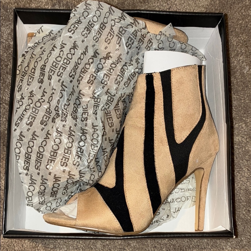Jacob Tan and Black Stiletto Heels